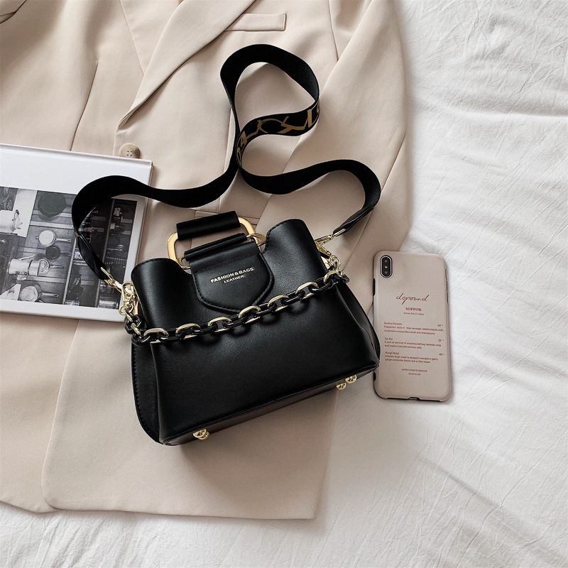 Cirilo Lyxig Crossbody-handväska För Kvinnor - Svart