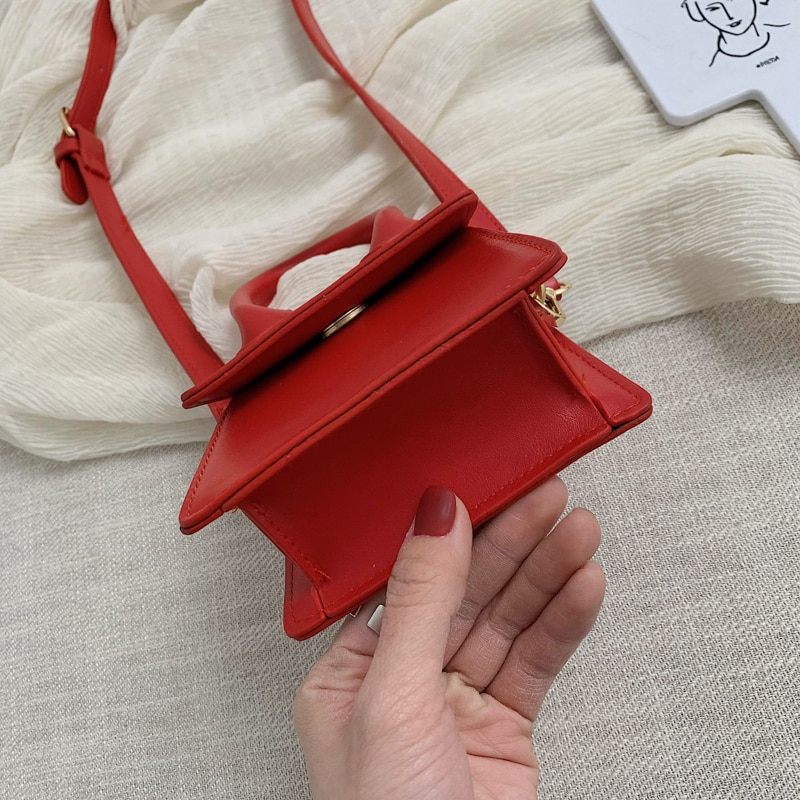 Claret Crossbody-handväska I Läder För Kvinnor - Stor-Grön
