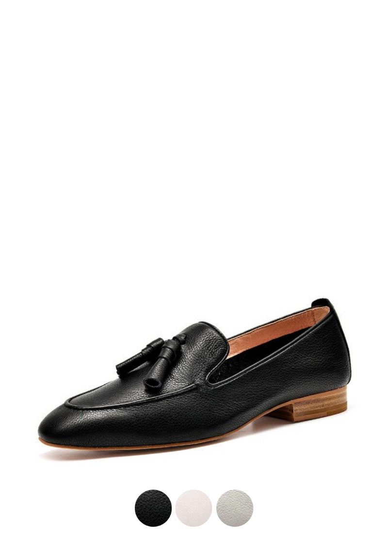 Claret Dam Loafer Skor