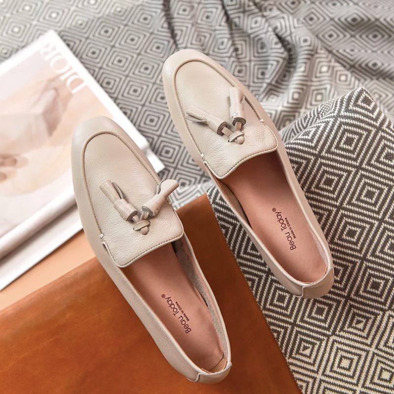 Claret Dam Loafer Skor - Svart