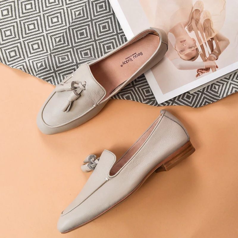 Claret Dam Loafer Skor - Svart