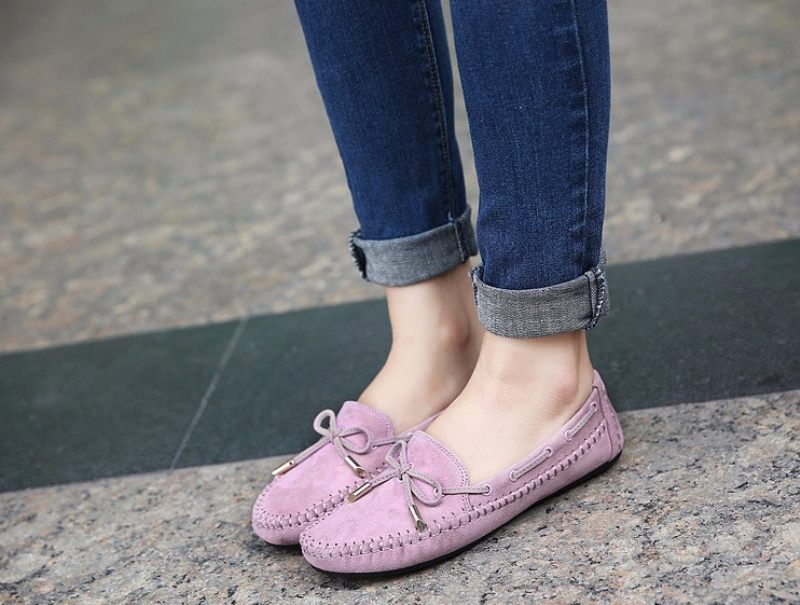 Clarise Flat Loafer-skor För Kvinnor - Beige