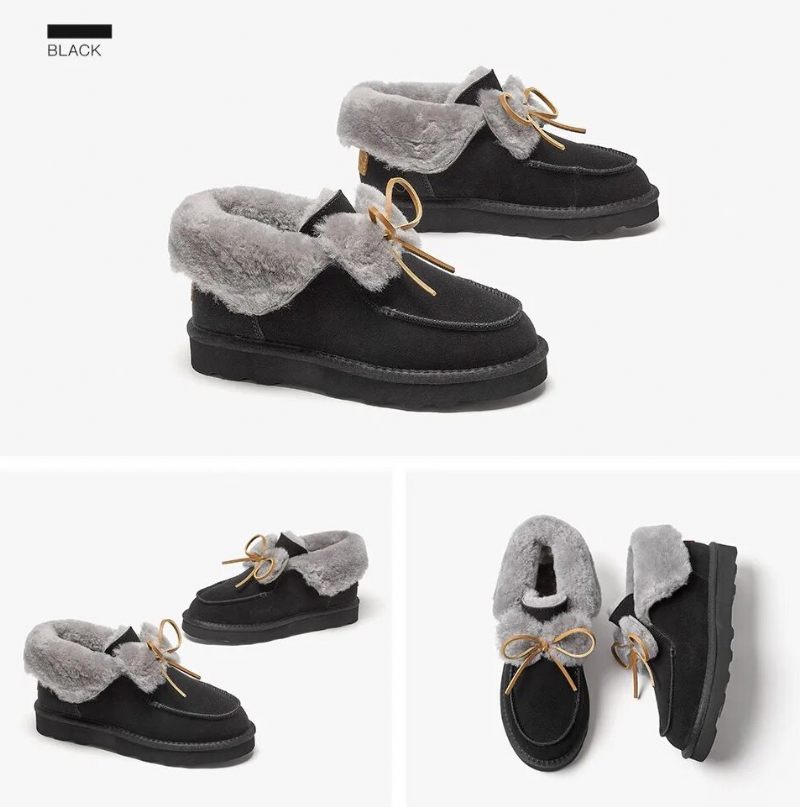 Clariza Flat Winter Loafer För Kvinnor - Kamel