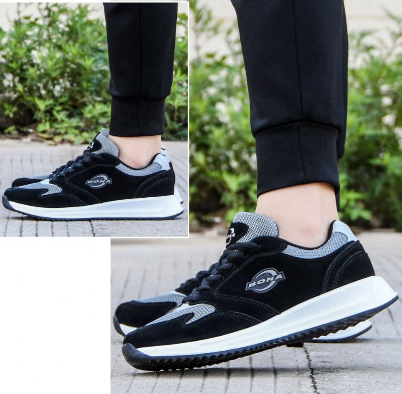 Claude Herrsneakers I Mocka - Grå