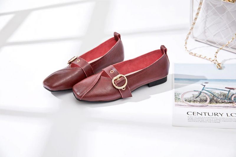 Claudi Dam Loafer Skor - Röd