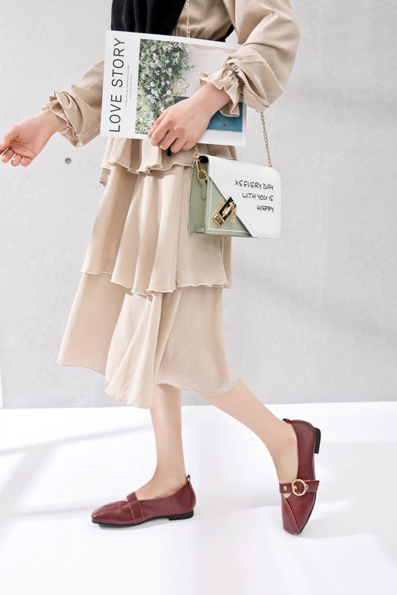 Claudi Dam Loafer Skor - Röd