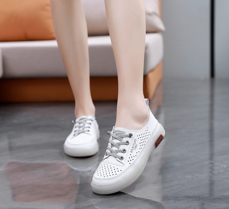 Claudia Casual Sports Sneaker För Kvinnor - Beige