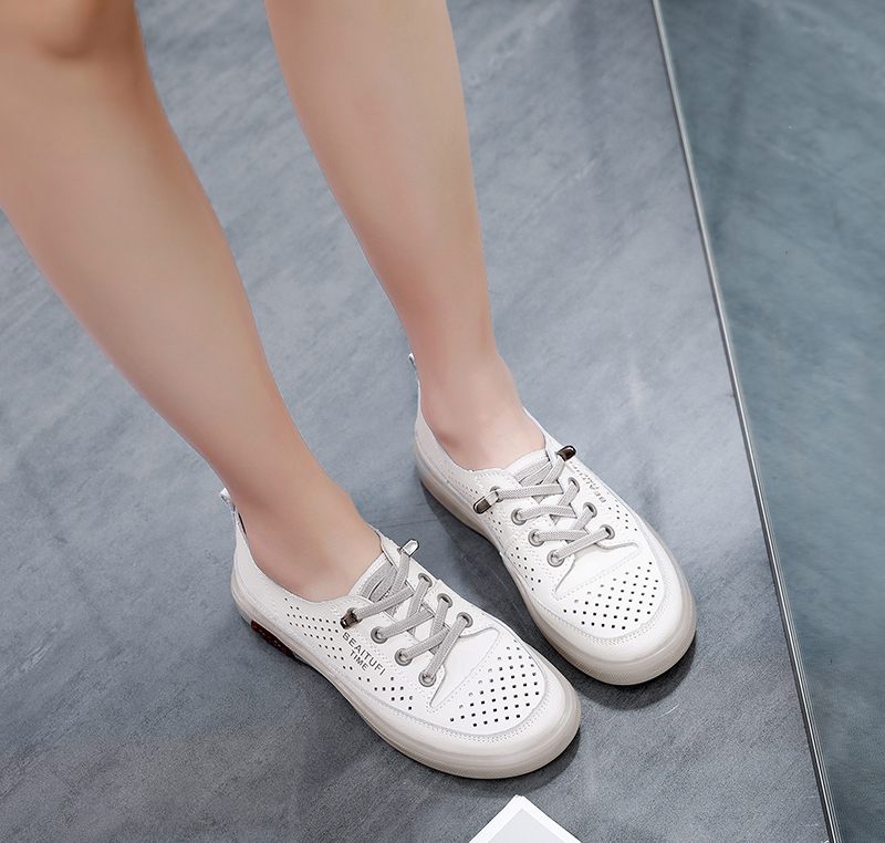 Claudia Casual Sports Sneaker För Kvinnor - Beige