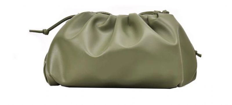 Cleo Crossbody-handväska I Läder För Kvinnor - Grön