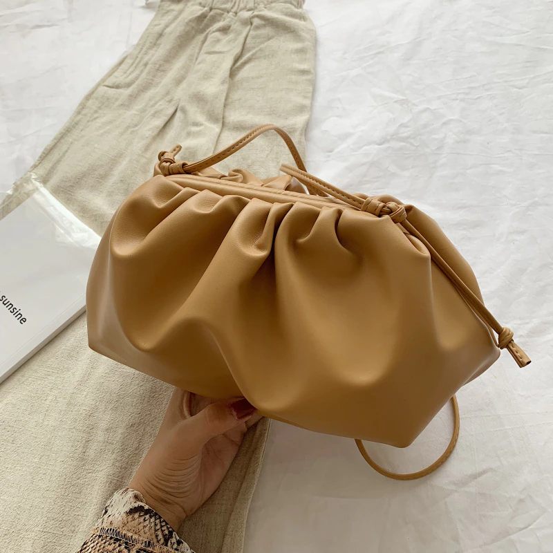 Cleo Crossbody-handväska I Läder För Kvinnor - Grön