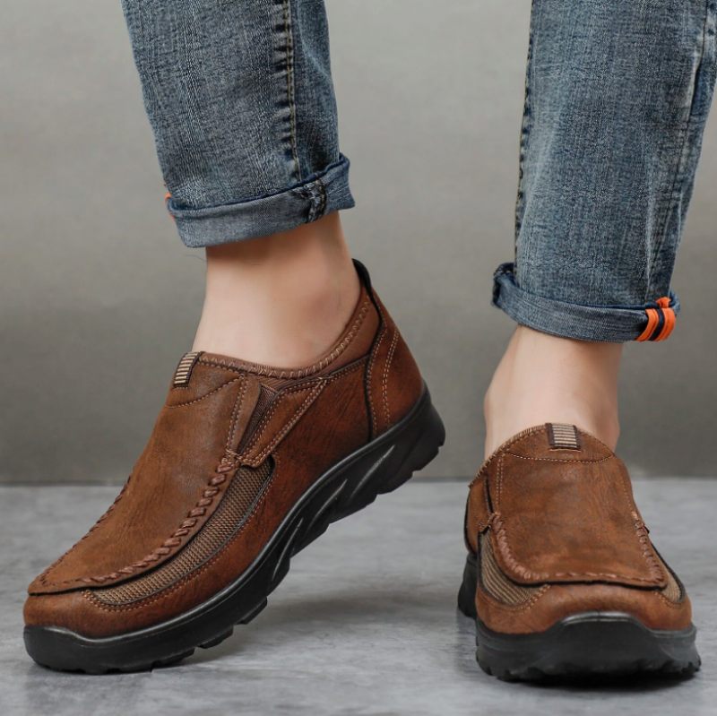 Cleo Loaferskor För Män - Brun