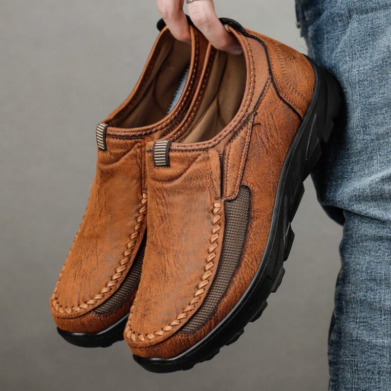 Cleo Loaferskor För Män - Brun
