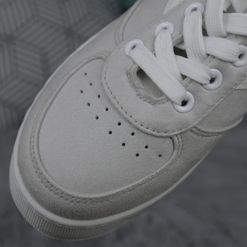 Cleo Plataform Canvas Sneaker Med Snörning För Kvinnor - Grå