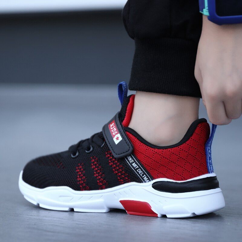 Clint Pojkar Casual Sneakers - Blå