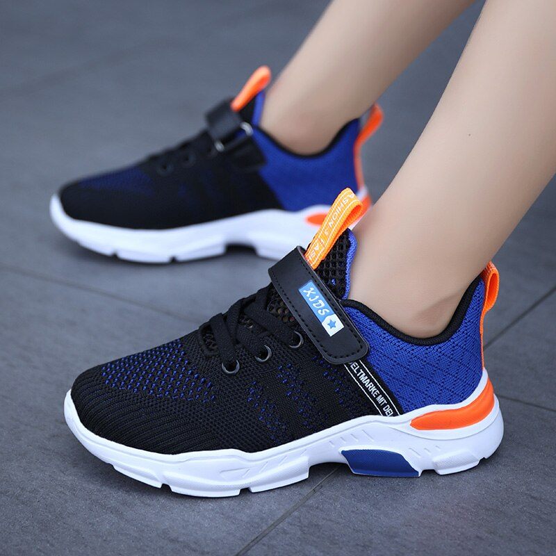 Clint Pojkar Casual Sneakers - Blå