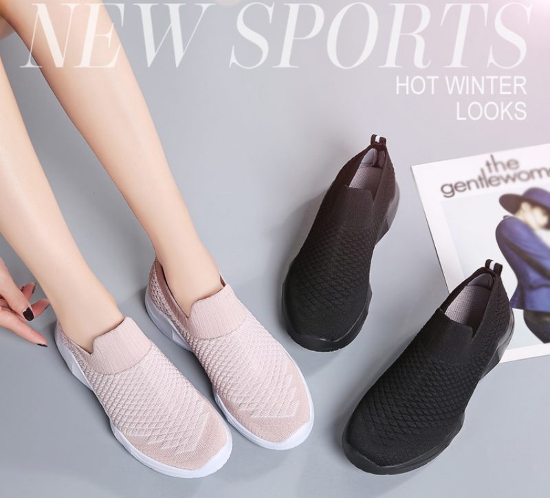 Clorina Svarta Slip-on Skor För Kvinnor - Svart