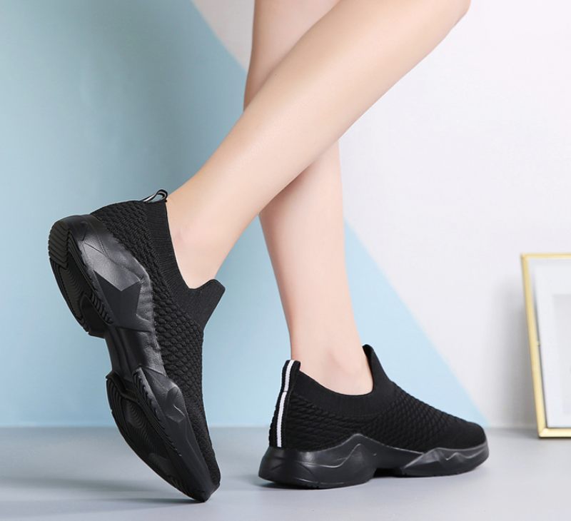 Clorina Svarta Slip-on Skor För Kvinnor - Svart