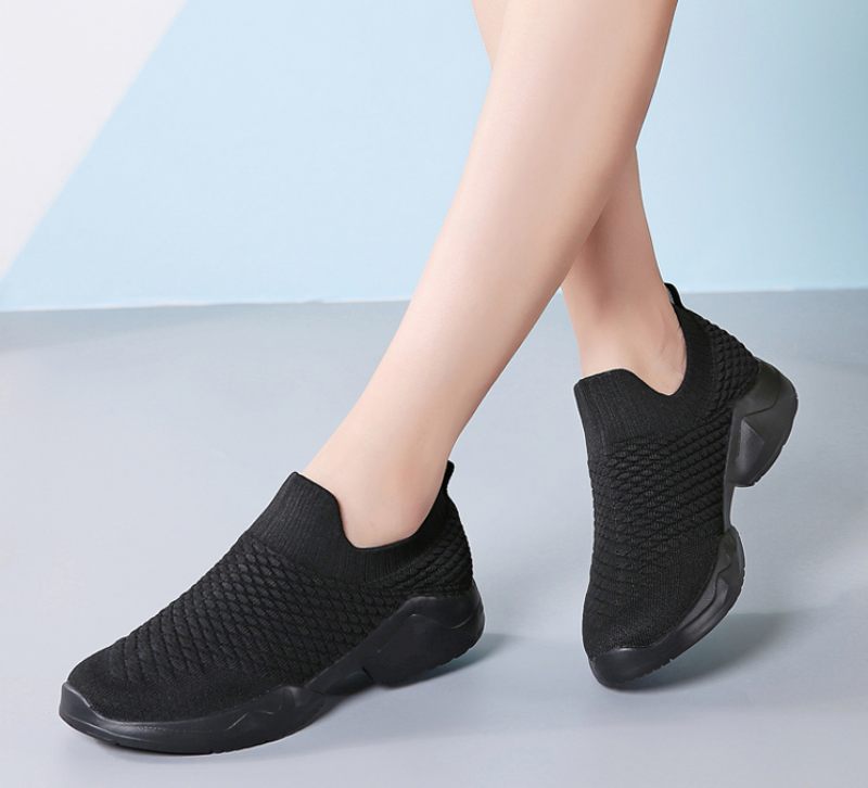 Clorina Svarta Slip-on Skor För Kvinnor - Svart