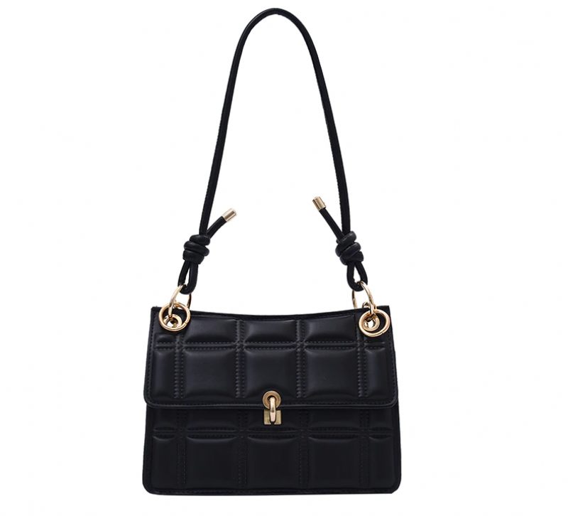 Colina Small Crossbody-väskor I Läder För Kvinnor - Svart