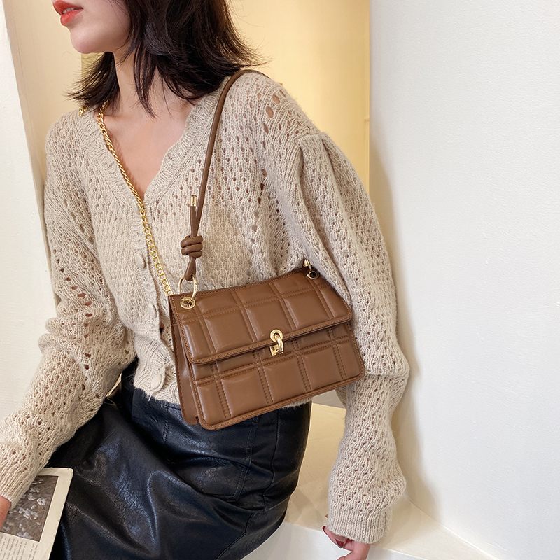 Colina Small Crossbody-väskor I Läder För Kvinnor - Svart