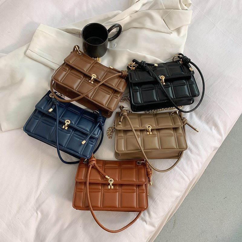 Colina Small Crossbody-väskor I Läder För Kvinnor - Svart
