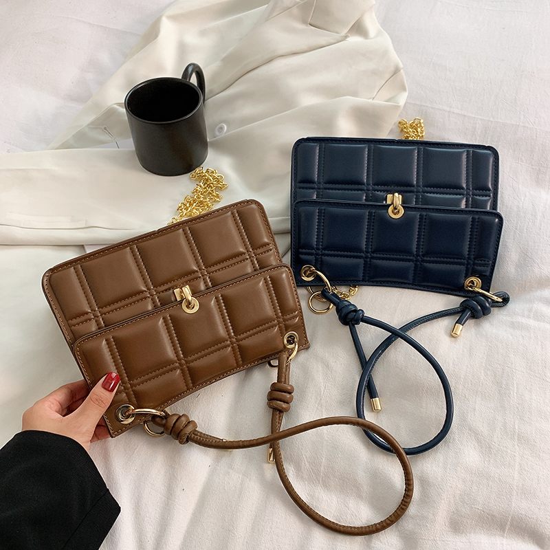 Colina Small Crossbody-väskor I Läder För Kvinnor - Svart