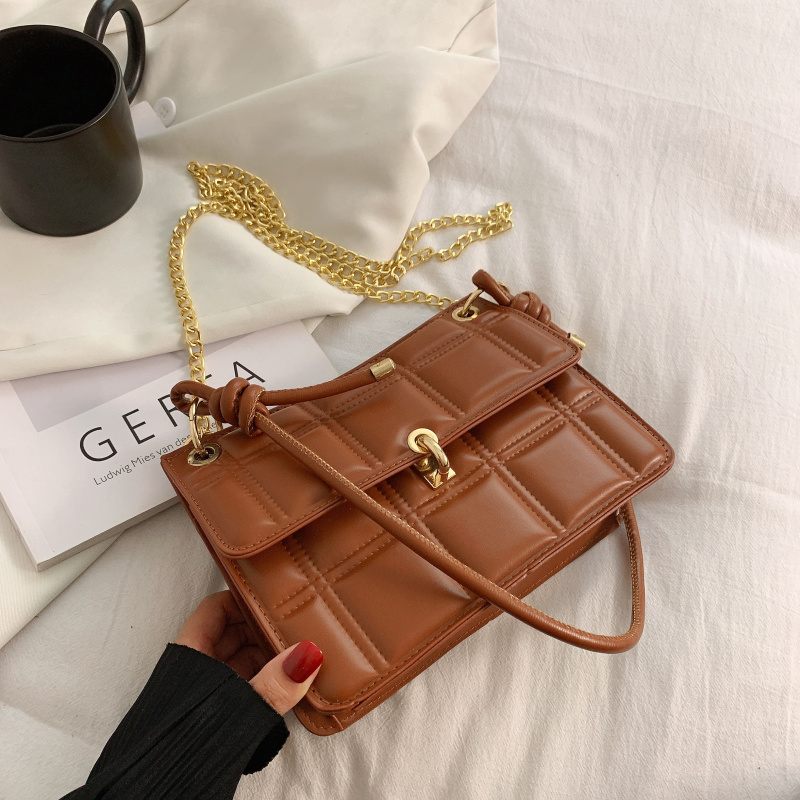 Colina Small Crossbody-väskor I Läder För Kvinnor - Svart