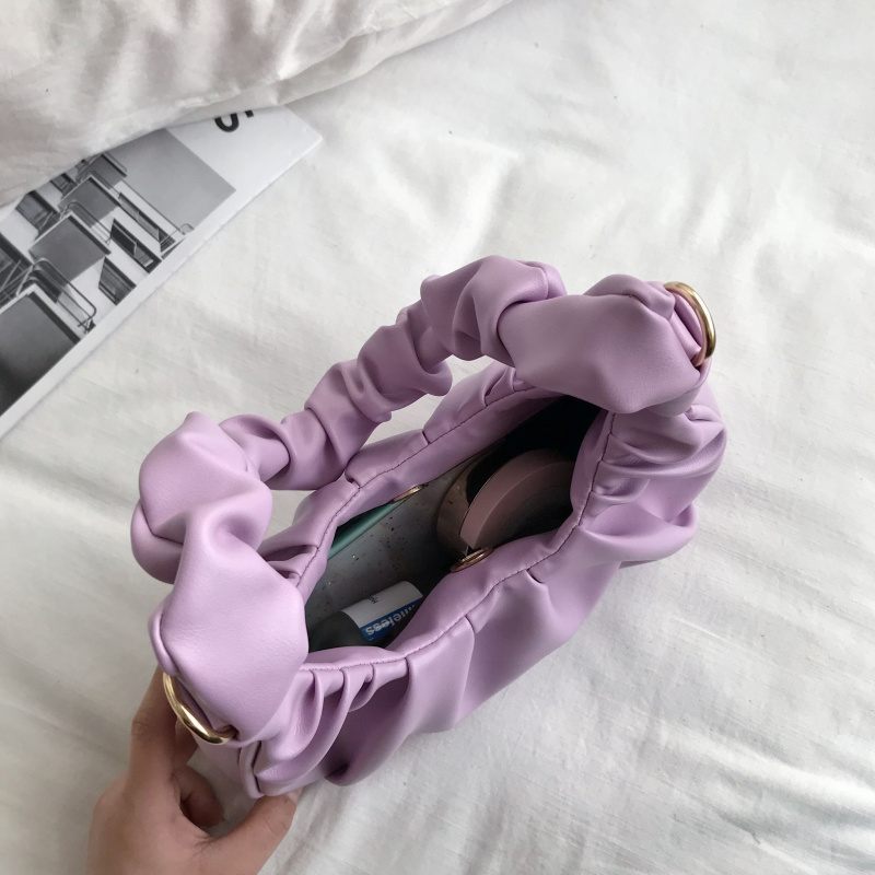 Colma Liten Läderhandväska För Kvinnor - Beige