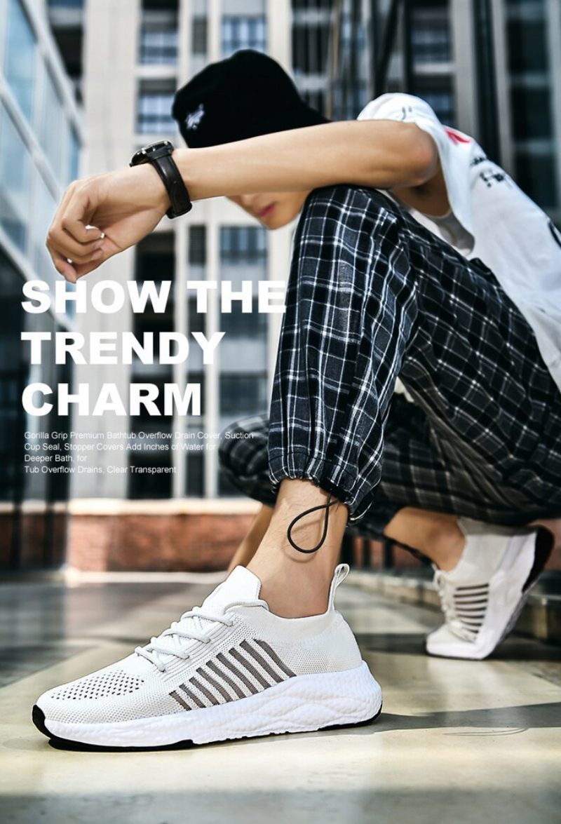 Colman Andas Unisex Sneaker - Vit