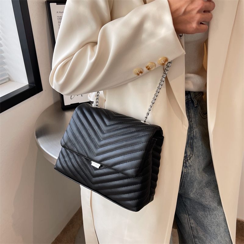 Conga Crossbody-handväska I Lyxläder För Kvinnor - Svart