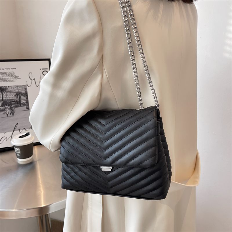 Conga Crossbody-handväska I Lyxläder För Kvinnor - Svart