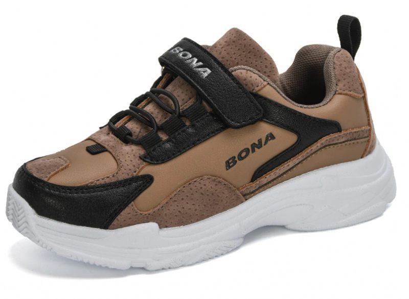 Copper Pojkar Mode Sneaker - Brun