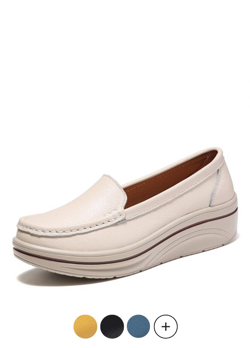 Coral Loafer Skor För Kvinnor