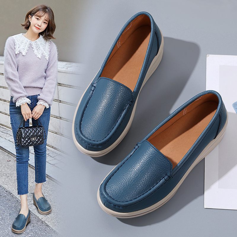 Coral Loafer Skor För Kvinnor - Beige