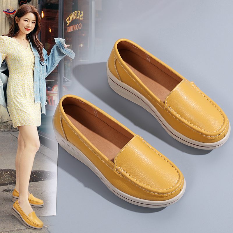 Coral Loafer Skor För Kvinnor - Beige