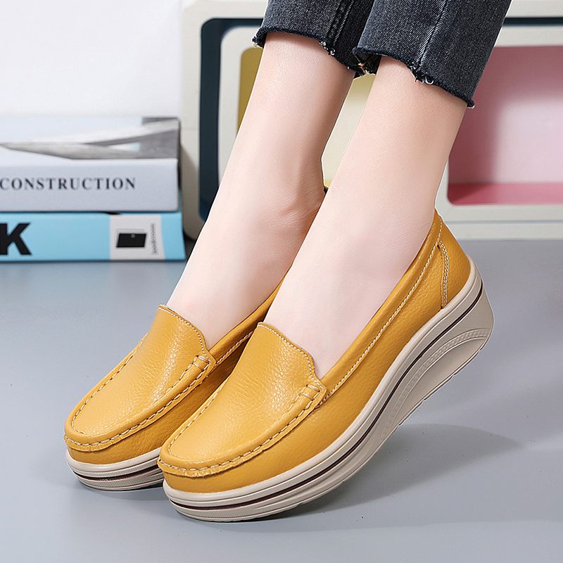 Coral Loafer Skor För Kvinnor - Beige