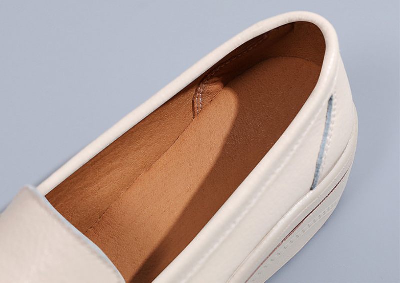 Coral Loafer Skor För Kvinnor - Beige