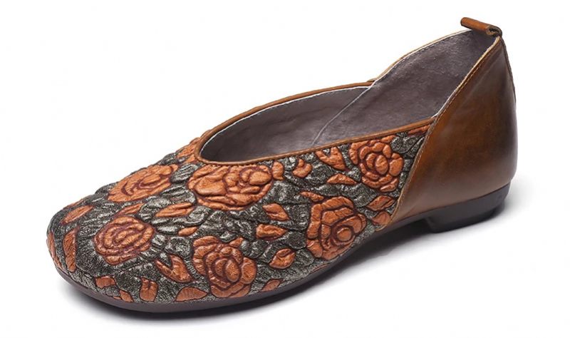 Coralia Loaferskor För Kvinnor - Kaki