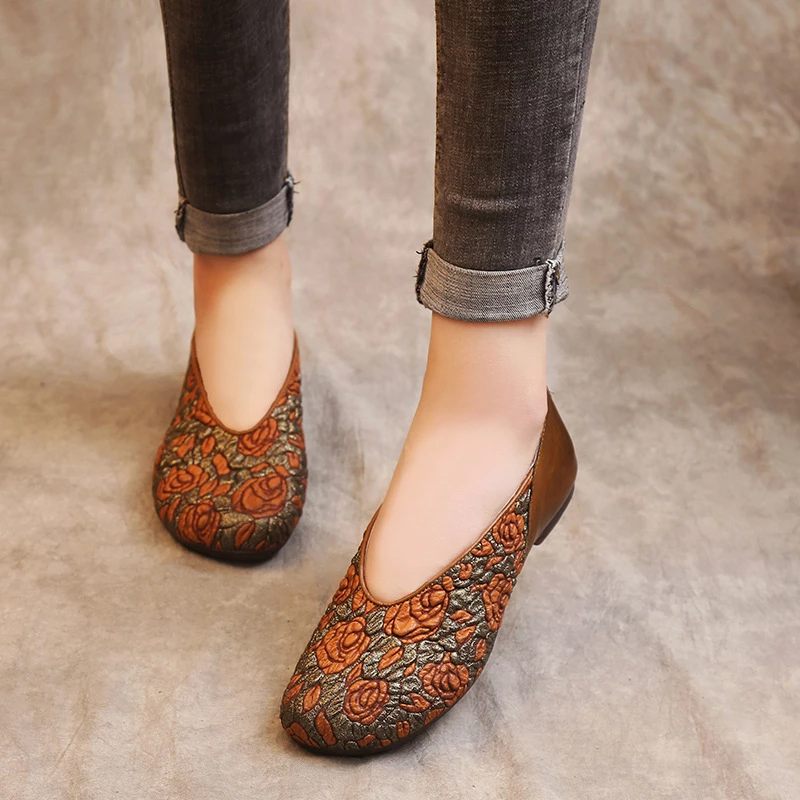 Coralia Loaferskor För Kvinnor - Kaki