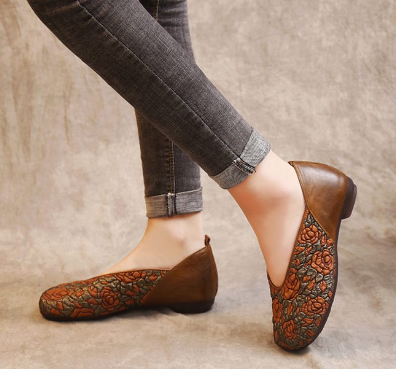 Coralia Loaferskor För Kvinnor - Kaki