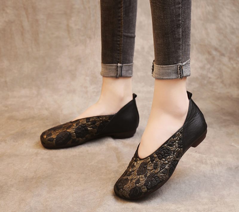 Coralia Loaferskor För Kvinnor - Kaki