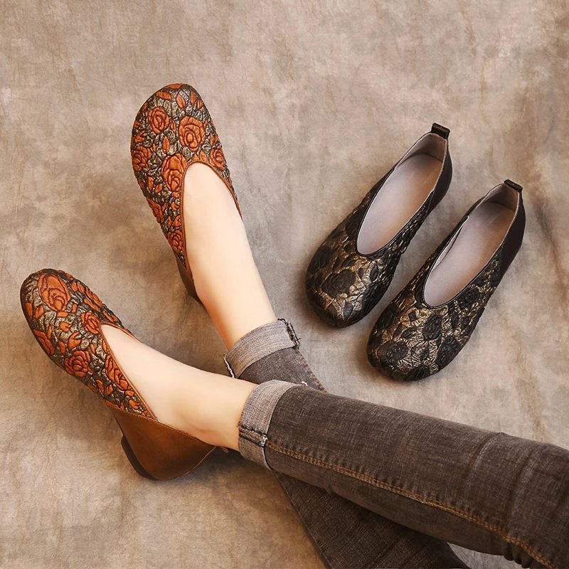 Coralia Loaferskor För Kvinnor - Kaki