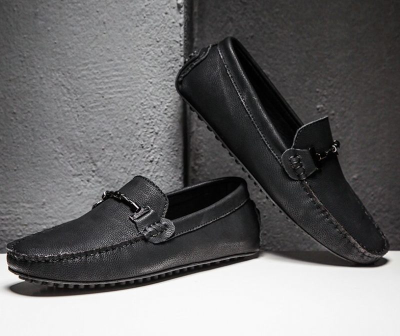 Cordoba Loafers Skor För Män - Svart