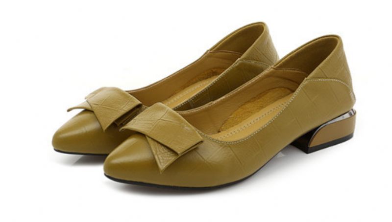 Corina Läder Pumps Skor För Kvinnor - Beige