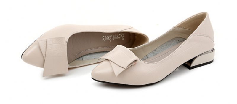 Corina Läder Pumps Skor För Kvinnor - Beige