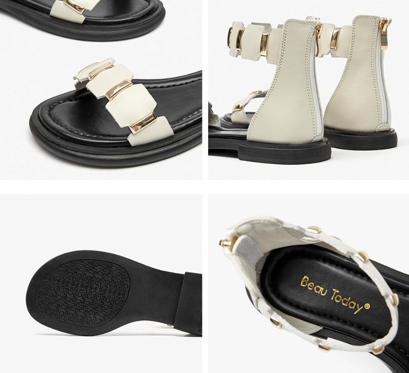 Cornelia Skinnsandal För Kvinnor - Beige