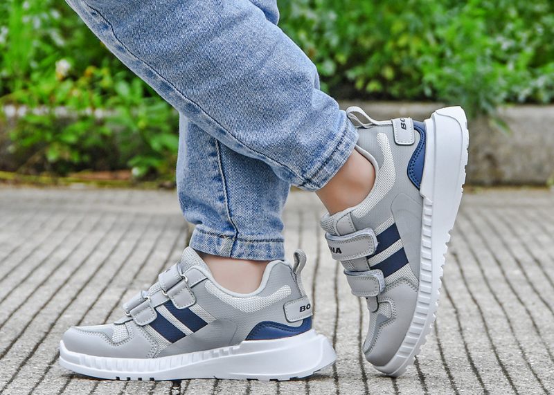Cortez Unisex Löparskor För Barn - Grå