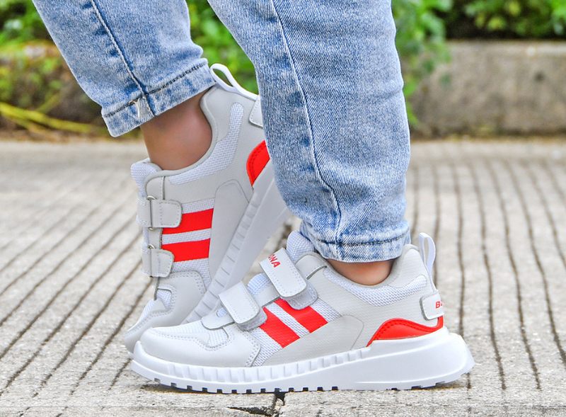 Cortez Unisex Löparskor För Barn - Grå