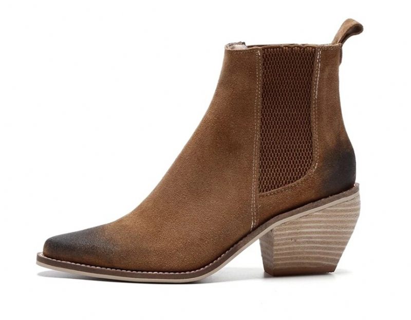 Coyote Booties Ankellängd - Brun