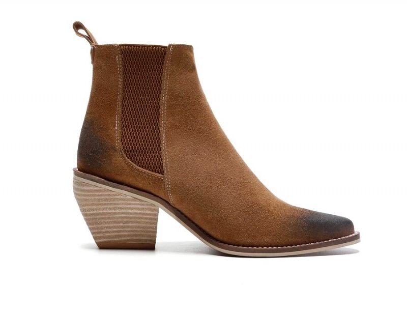 Coyote Booties Ankellängd - Brun